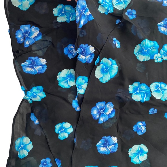 NWT Evan-Picone Floral Print V-Neck Sleeveless Dress Size 8 - Picture 13 of 14